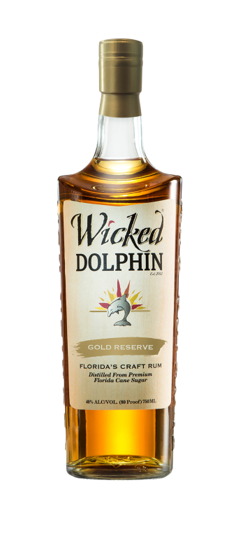 Wicked Dolphin Gold Reserve Rum 1 L