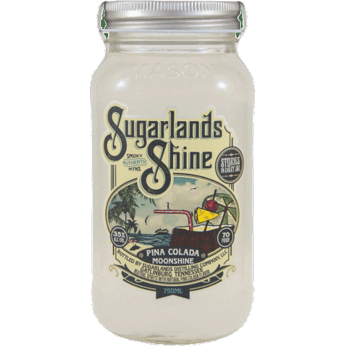 Sugarlands Shine Pina Colada Moonshine 750 ML