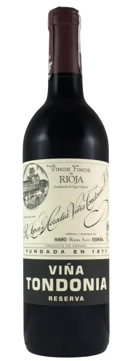 R Lopez de Heredia Rioja Vina Tondonia Reserva 2012 750 ML