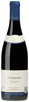 Domaine Fernand & Laurent Pillot Pommard Tavannes 2021 Burgundy red wine bottle showing elegant Pinot Noir vintage
