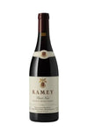 Ramey Russian River Valley Pinot Noir 2022 bottle with elegant label and dark red wine inside