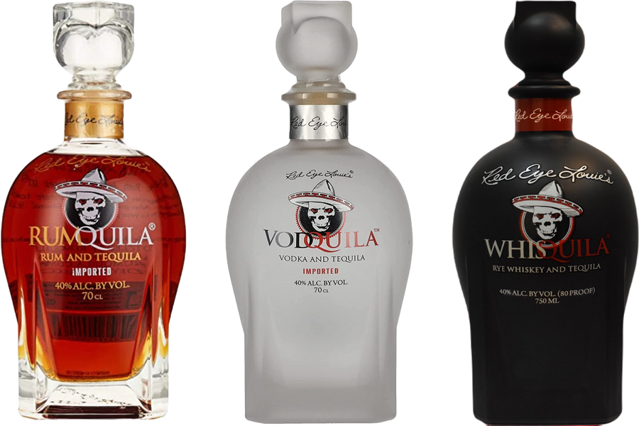 Red Eye Louie's Rum Combo Pack 750 ML (3 Bottles)