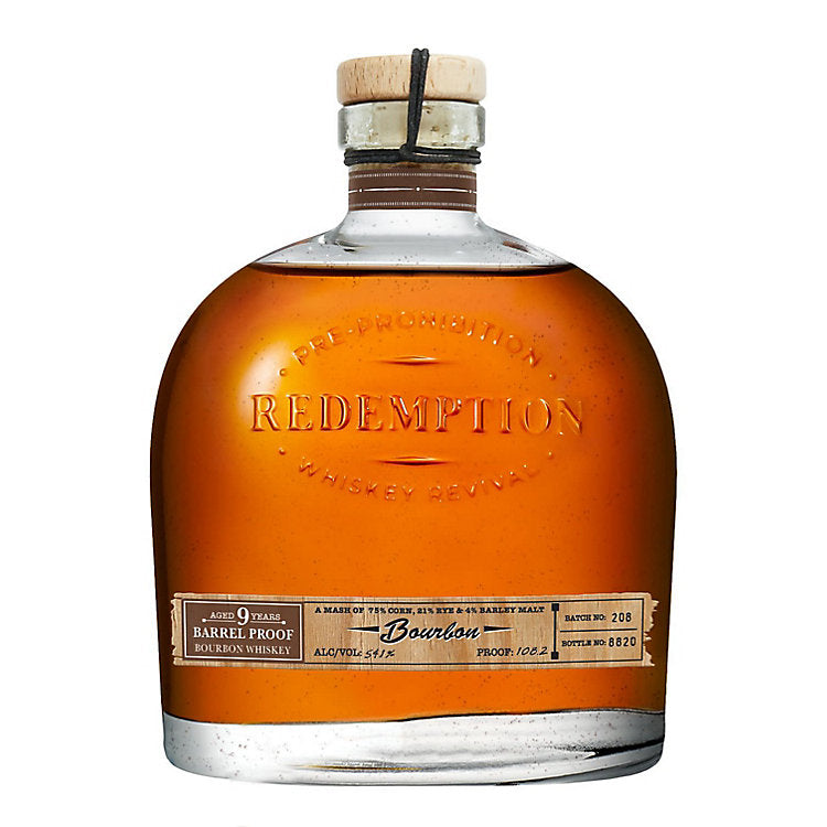 Redemption Bourbon 9 Year Barrel Proof 750 ML