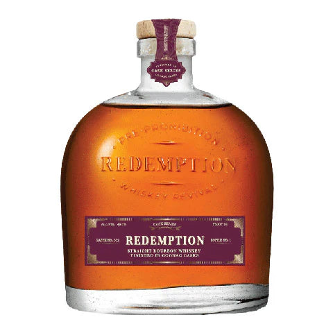 Redemption Cognac Cask Finished Straight Bourbon Whiskey 750 ML