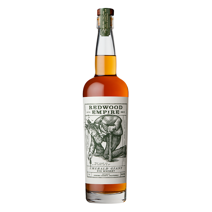 Redwood Empire Whiskey Emerald Giant Rye Whiskey 750 ML