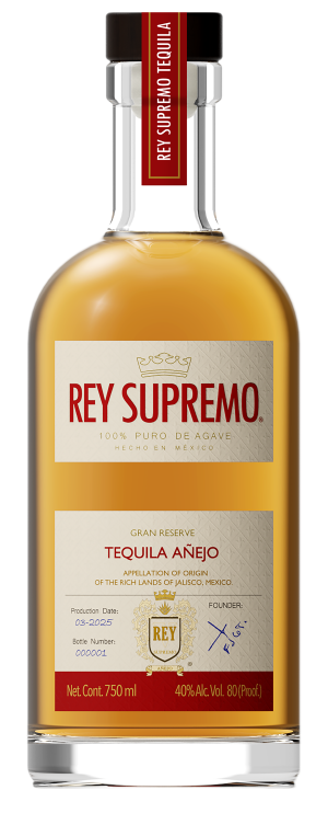 Rey Supremo Gran Reserva Anejo Tequila 750 ML