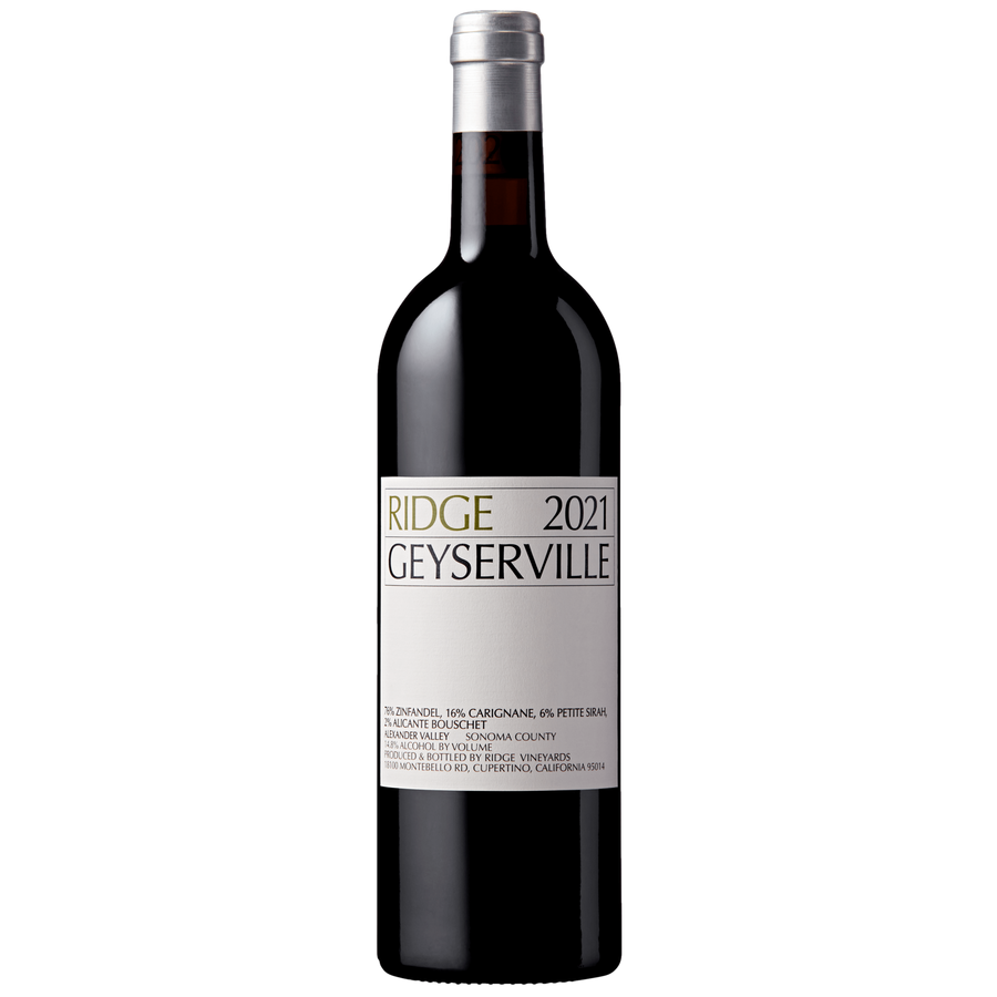 Ridge Vineyards Red Wine Geyserville Vineyard Sonoma County 2023 750 ML