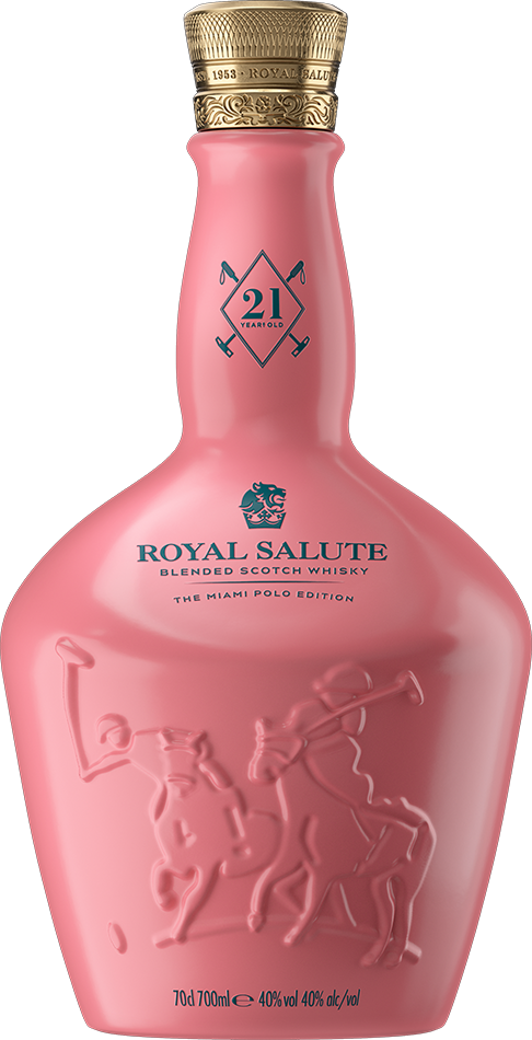 Royal Salute Blended Scotch The Miami Polo Edition 21 yr 80 700 ML
