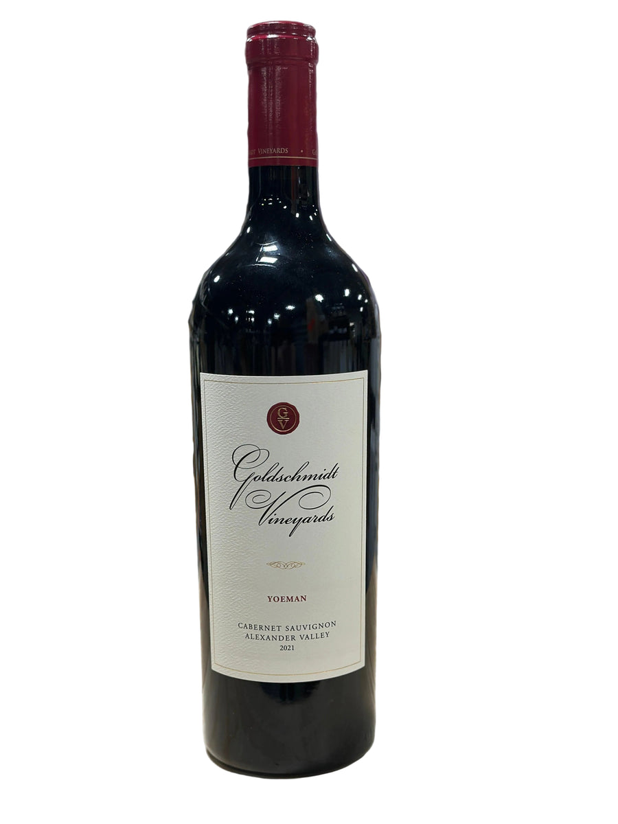 Goldschmidt Vineyard Cabernet Sauvignon Plus Yoeman Vineyard Alexander Valley 2021 750 ML