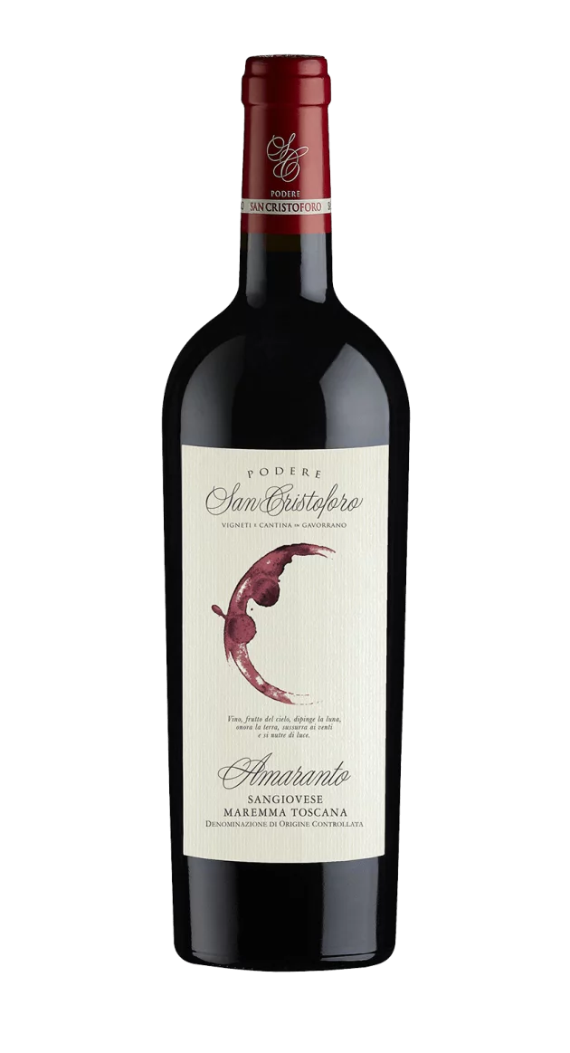 Podere San Cristoforo Maremma Toscana Amaranto 750 ML