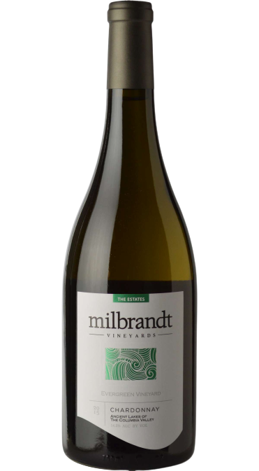 Milbrandt Chardonnay Evergreen Vineyard The Estates Ancient Lakes 2018 750 ML