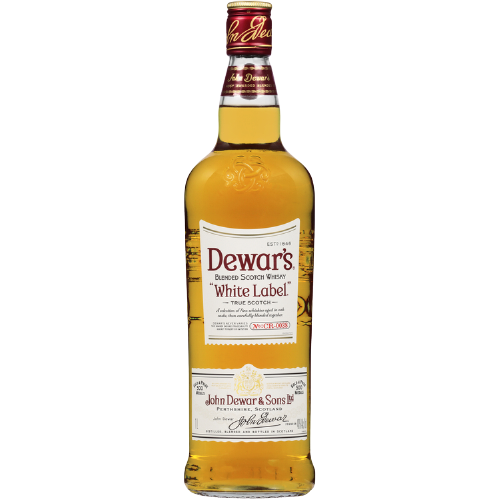 Dewar'S Blended Scotch White Label 80 1 L