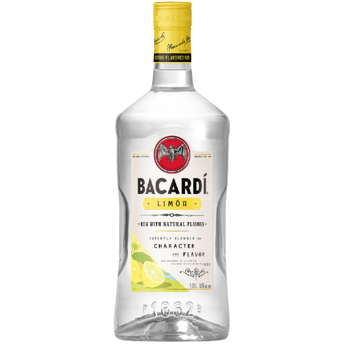 Bacardi Citrus Flavored Rum Limon 70 1.75 L