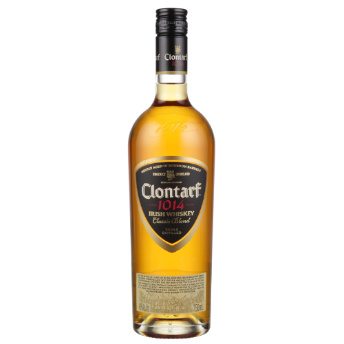 Clontarf Blended Irish Whiskey Classic Blend Historic 1014 Victory 80 1.75 L