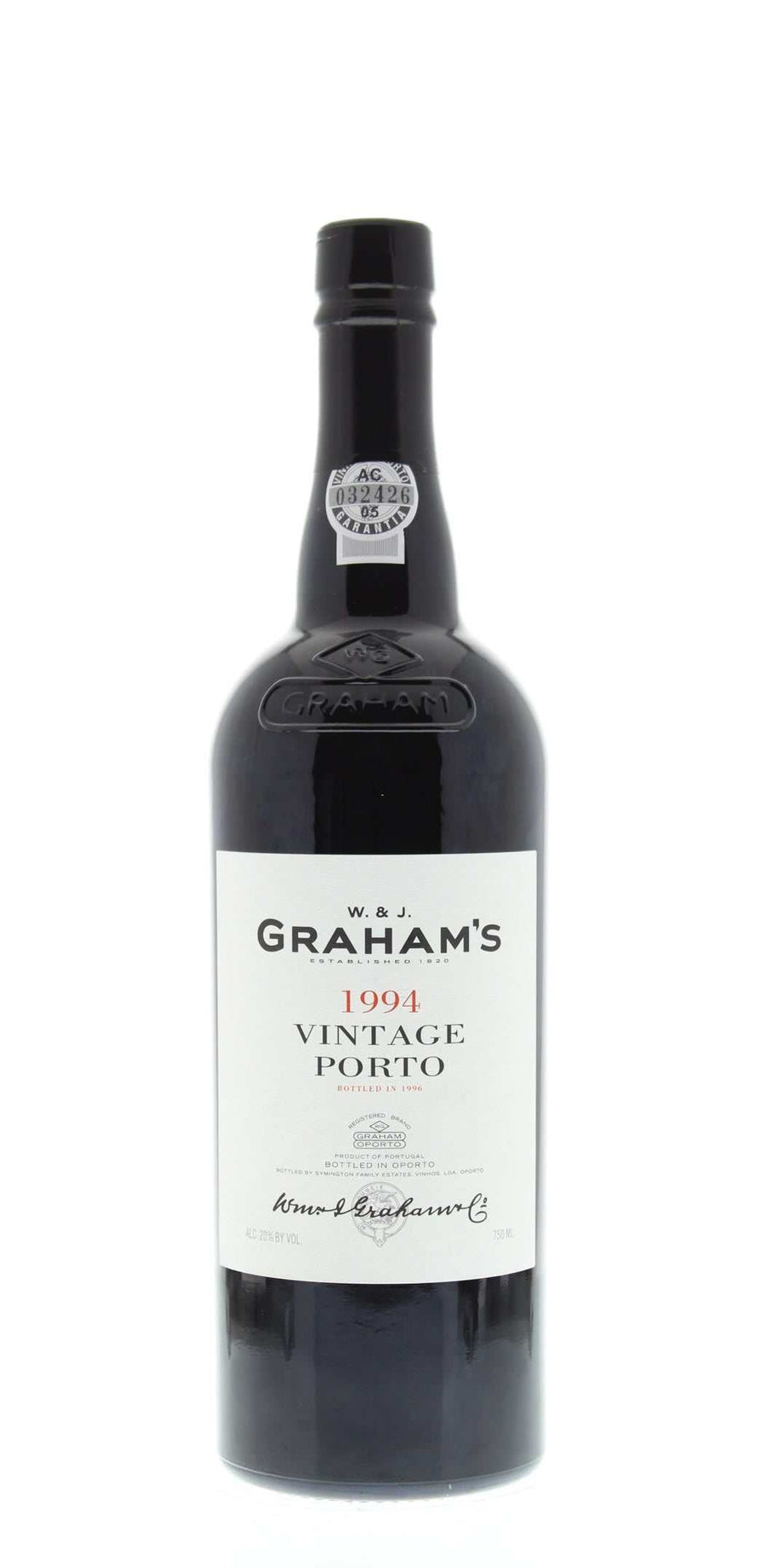 Porto Vintage Graham's Porto Vintage 1994 750 ML Buy Now Online Web to