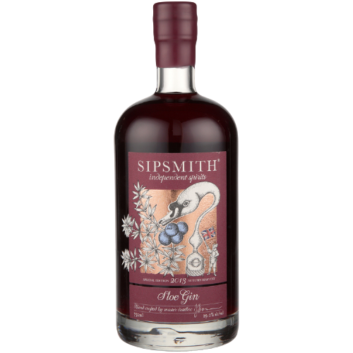 Sipsmith Sloe Gin Special Edition 2018 bottle, 750ml, Autumn Harvest.