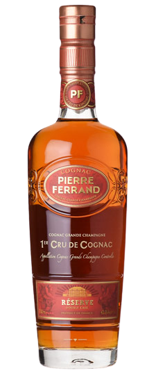Pierre Ferrand Grande Champagne Cognac Reserve Double Cask 750 ML bottle.