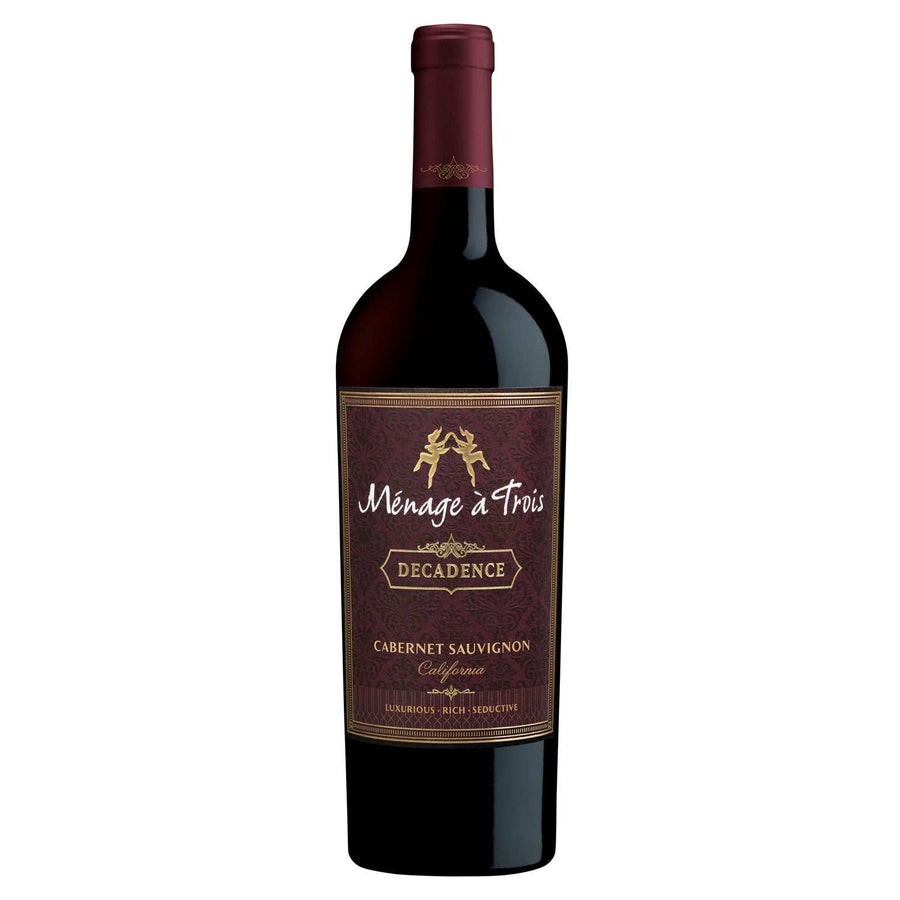 Menage A Trois Cabernet Sauvignon Decadence California 750 ML