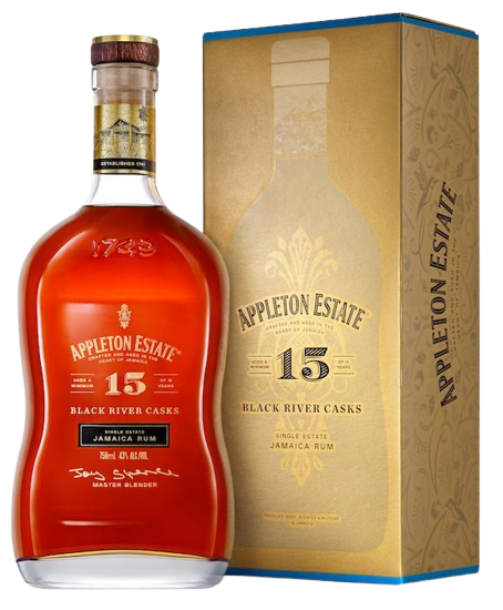 Appleton Estate Aged Rum Black River Casks 15 Year 86 750 ML