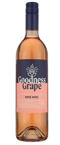 Goodness Grape Rose 85 Calories Per Serving California 2020 750 ML