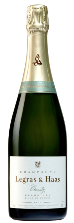 Legras & Haas Champagne Brut Blanc De Blancs Grand Cru 750 ML