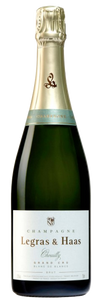 Legras & Haas Champagne Brut Blanc De Blancs Grand Cru 750 ML