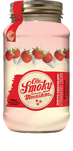 Ole Smoky White Chocolate Strawberry Cream Moonshine 35 750 ML