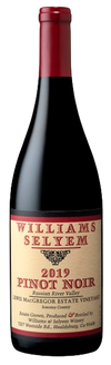 Williams Selyem Pinot Noir Lewis Macgregor Estate Vineyard Russian River Valley 2019 750 ML