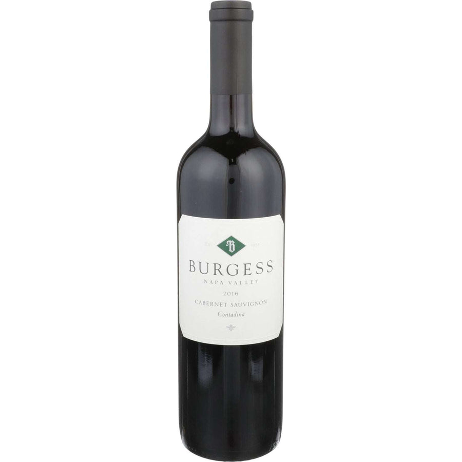 Burgess Cellars Cabernet Sauvignon Hillside Vineyards Napa Valley 2016 750 ML