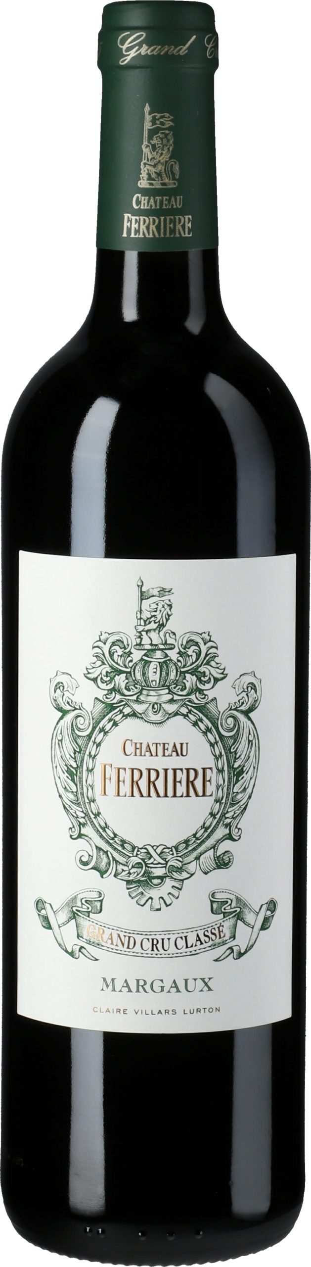 Chateau Ferriere Margaux 2020 750 ML premium Bordeaux red wine bottle