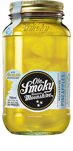 Ole Smoky Pineapples With Pina Colada Moonshine 40 750 ML