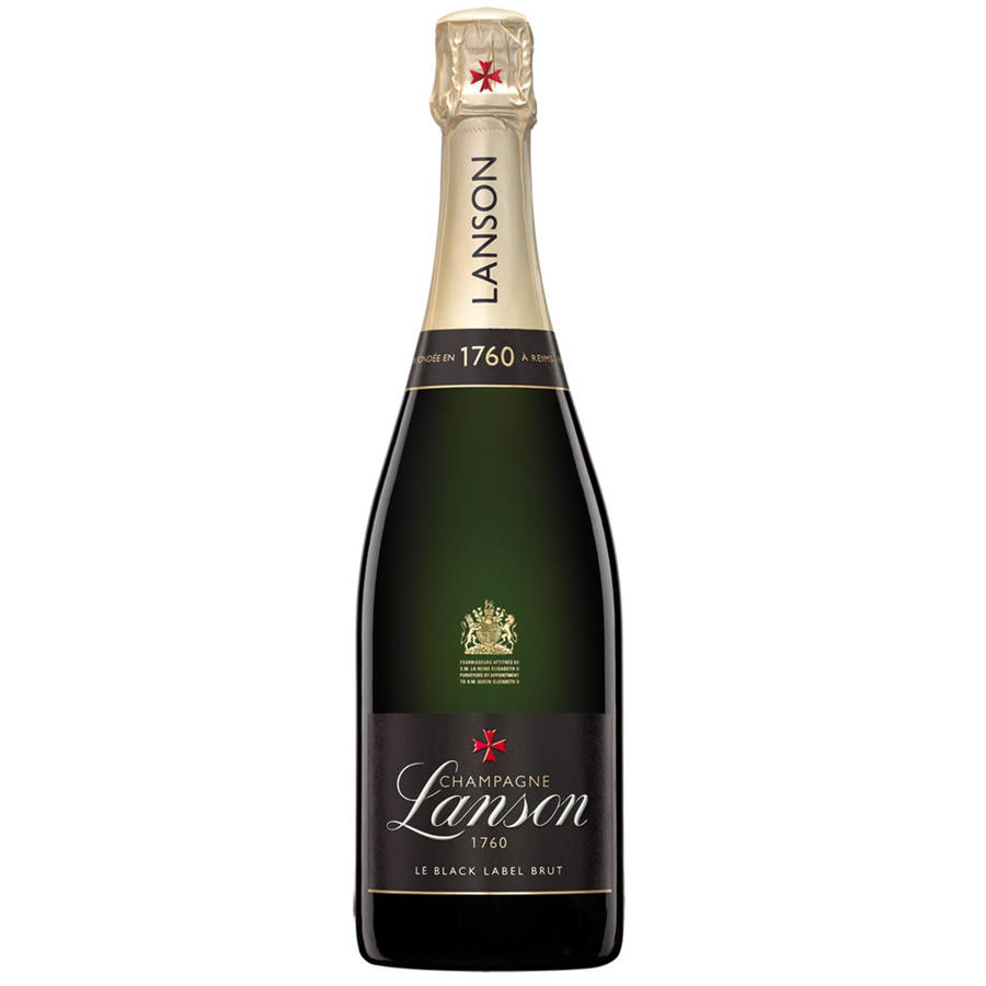 Lanson Champagne Brut Le Black Label 4 Yr W/ Gift Box 750 ML
