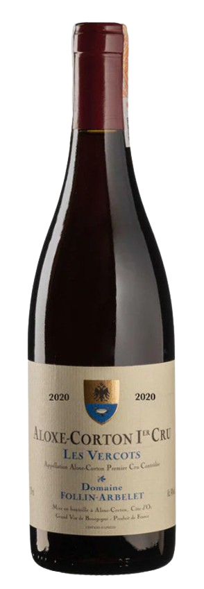 Domaine Follin Arbelet Aloxe Corton Les Vercots Premier Cru 2020 750 ML