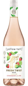 Yellow Tail Fresh Twist Rose Infused With Strawberry & Lime 750 ML