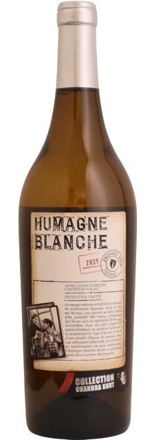 Chandra Kurt Humagne Blanche Valais 2019 750 ML
