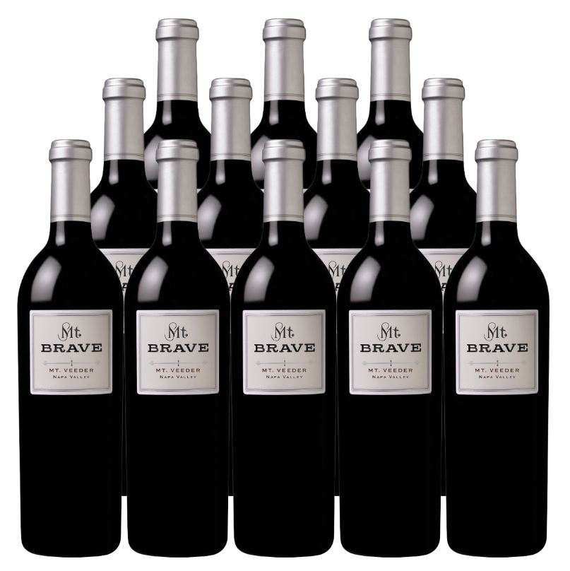 Mt. Brave Cabernet Sauvignon Mount Veeder 2021 750 ML (12 Bottles)