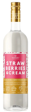 Wondry Cocktail Cream Wine Southern Country Strawberries & Cream 750 ML