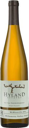 Hyland Estates Old Vine Gewurztraminer Hyland Vineyard Mcminnville 2022 750 ML