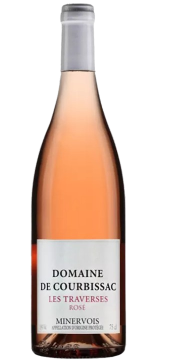 Domaine De Courbissac Minervois Rose Les Traverses 2022 750 ML