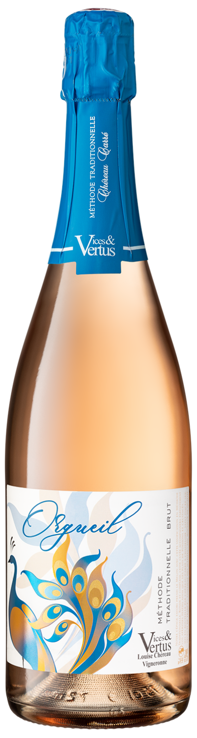Chereau Carre Brut Rose Orgueil Loire Valley 750 ML