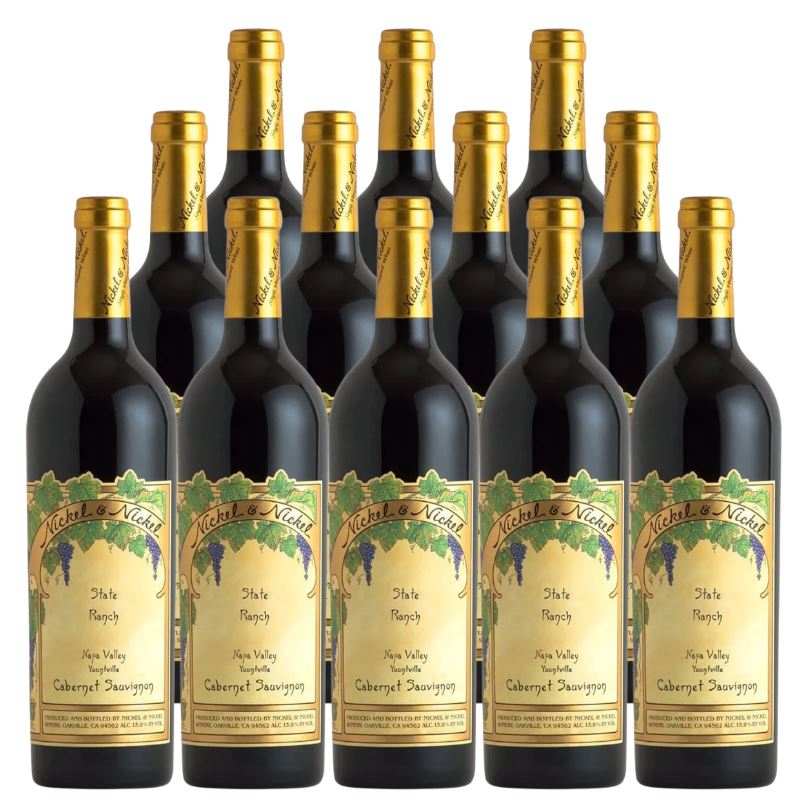 Nickel & Nickel Cabernet Sauvignon State Ranch Yountville 2023 750 ML (12 Bottles)