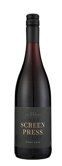 Screen Press Pinot Noir California 750 ML