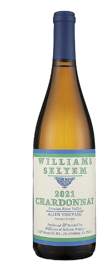 Williams Selyem Chardonnay Allen Vineyard Russian River Valley 2021 750 ML
