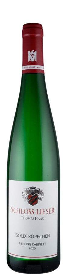 Riesling Schloss Lieser Feinherb Piesporter Goldtropfchen 2022 750 ML