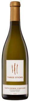 Three Sticks Chardonnay Gap's Crown Vineyard Sonoma Coast 750 ML