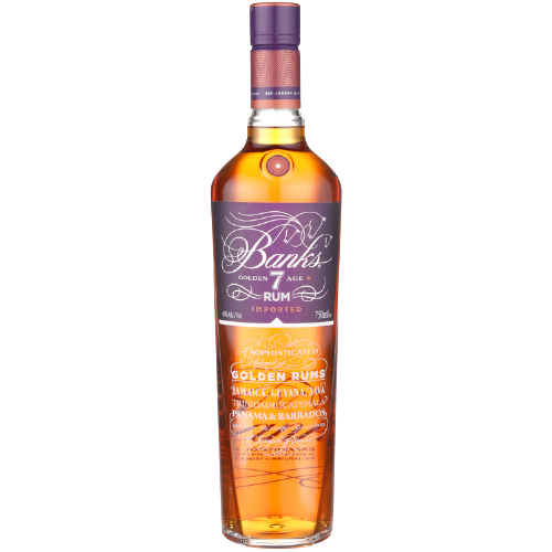 Banks Gold Rum Golden Age 7 86 750 ML