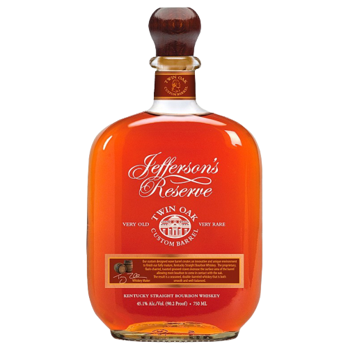 Jefferson S Straight Bourbon Reserve Twin Oaks Custom Barrel 90.2 750 ML