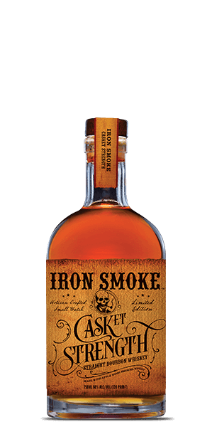 Iron Smoke Straight Bourbon Casket Strength 2 Year 120 750 ML