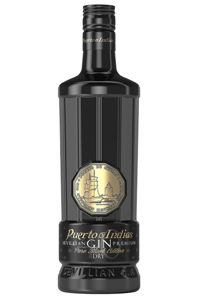 Puerto De Indias Dry Gin Sevillan Premium Black Edition 80 750 ML