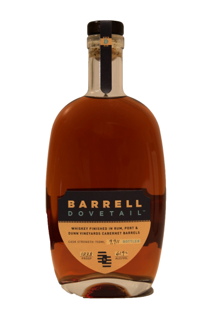Barrell Blended American Whiskey Dovetail 10 Year 123.8 750 ML